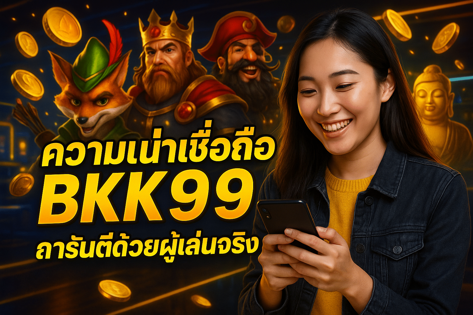 ความน่าเชื่อถือ BKK99 การันตีด้วยผู้เล่นจริง