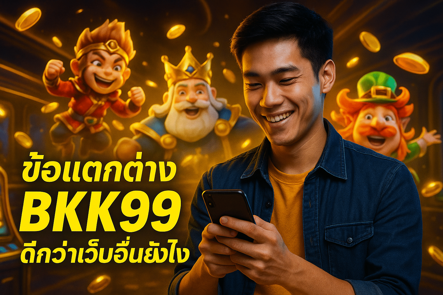 ข้อแตกต่าง BKK99 ดีกว่าเว็บอื่นยังไง