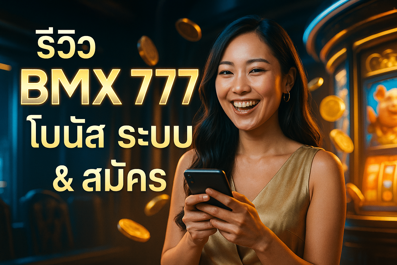 รีวิว BMX 777 โบนัส ระบบ & สมัคร
