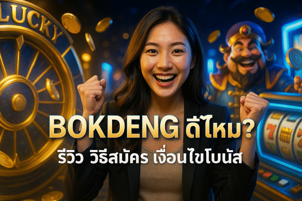 BOKDENG ดีไหม? รีวิว วิธีสมัคร เงื่อนไขโบนัส
