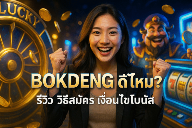 BOKDENG ดีไหม? รีวิว วิธีสมัคร เงื่อนไขโบนัส
